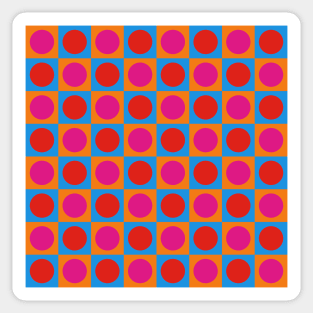 abstract minimalist geometrical modern op art design Sticker